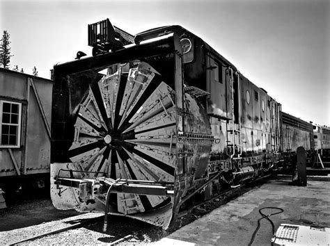 Southern Pacific Mw 208 Rotary Snow Plow 1 Photograph By