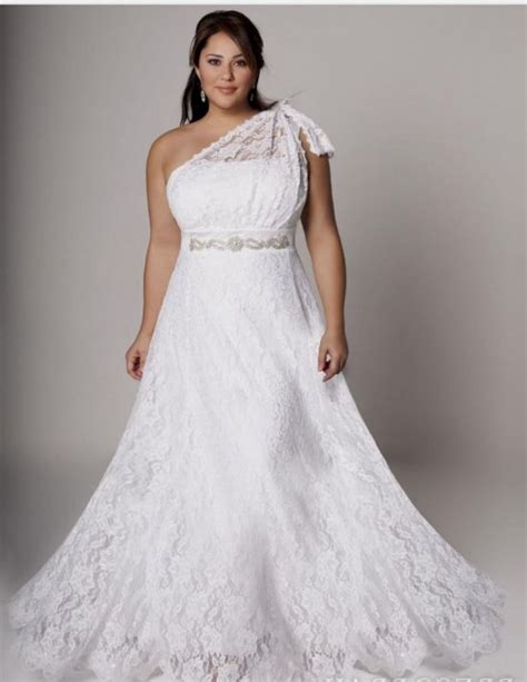 Simple Plus Size Wedding Dresses With Color 2016 2017