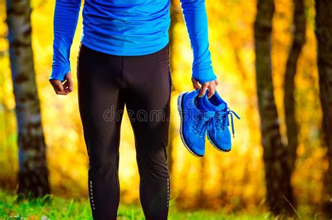 Young Handsome Runner Stock Photo Image Of Exercise 61696728