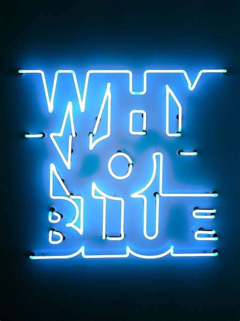 We love our new neon sign @blue digital agency in Montreal ♥ | Blue | Blue, Love blue, Blue 