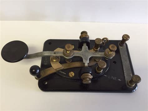 Reserved Listing Vintage Antique Morse Code Sender And