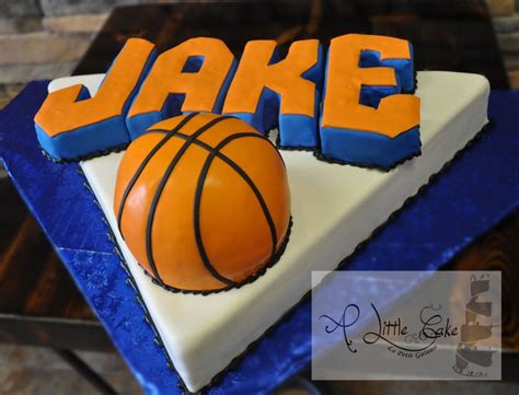 Knicks Basketball Cake