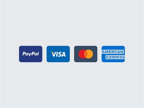 Paypal Logo With Credit Cards Associationinfo