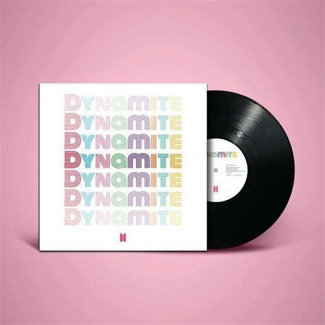 Álbum Dynamite Vinyl Records Dynamite Bts Official Merch