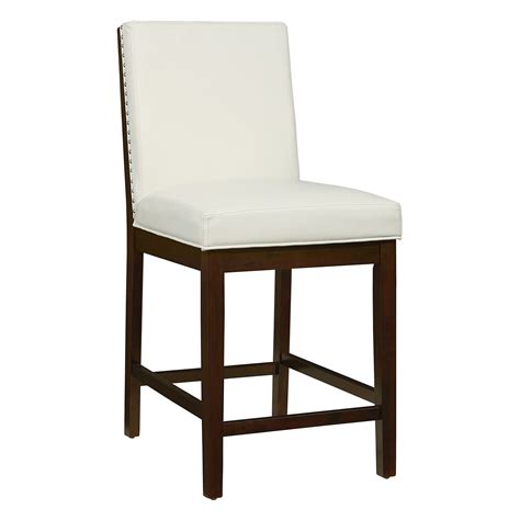 The restaurant opened in june 1990 and became a sensation. Couture Elegance White Bonded Leather/Wood Counter-height ...