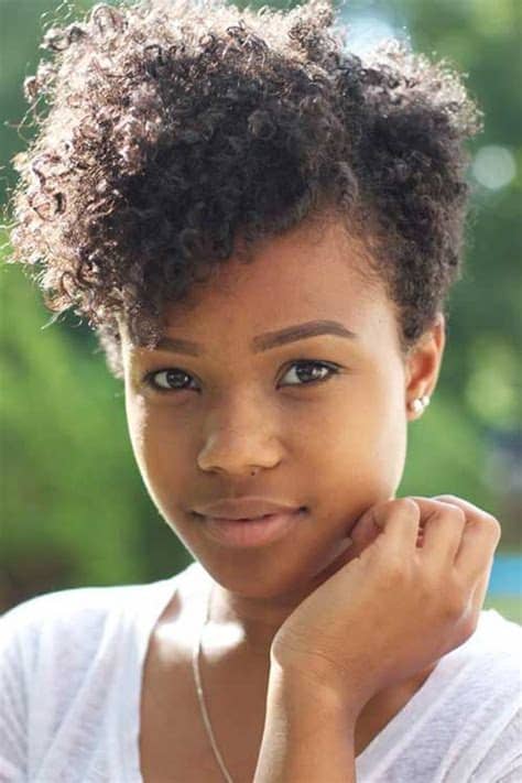 This curly blond curls makes you look very natural and amazing. 10+ Natural Curly Hairstyles for Black Hair | Hairstyles ...