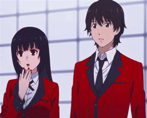 Yumeko E Ryota Anime Kakegurei Anime Estético
