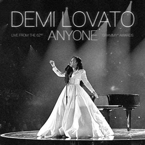 Demi Lovato Anyone Live From The 62nd Grammy Awards Lyrics Genius