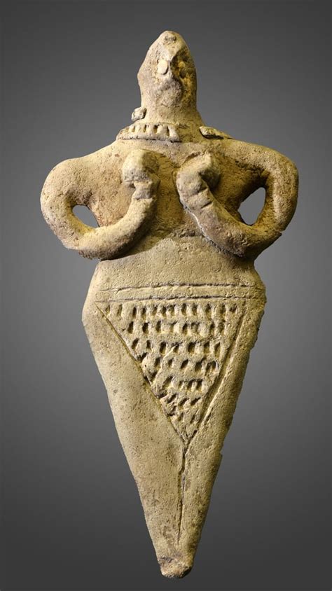 Figurine Of A Nude Woman Mesopotamia C 2000 1800 BC Clay