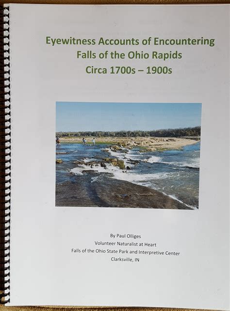 Eyewitness Accounts Of Encountering Falls Of The Ohio Rapids Falls Of