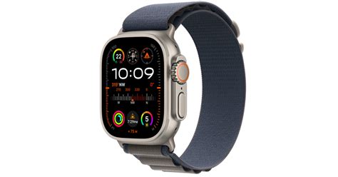 Buy Apple Watch Ultra 2 Gps Cellular 49 Mm Titanium Case With Blue