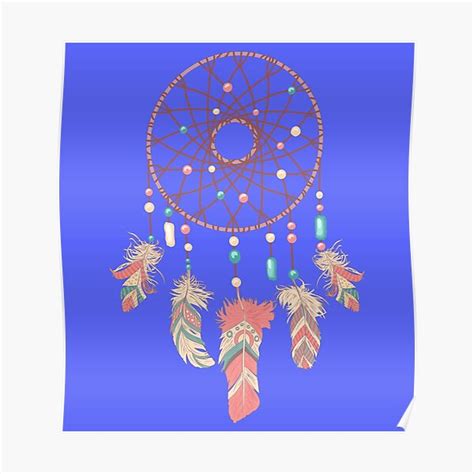 Pastel Dream Catcher Poster By Shane62 Redbubble