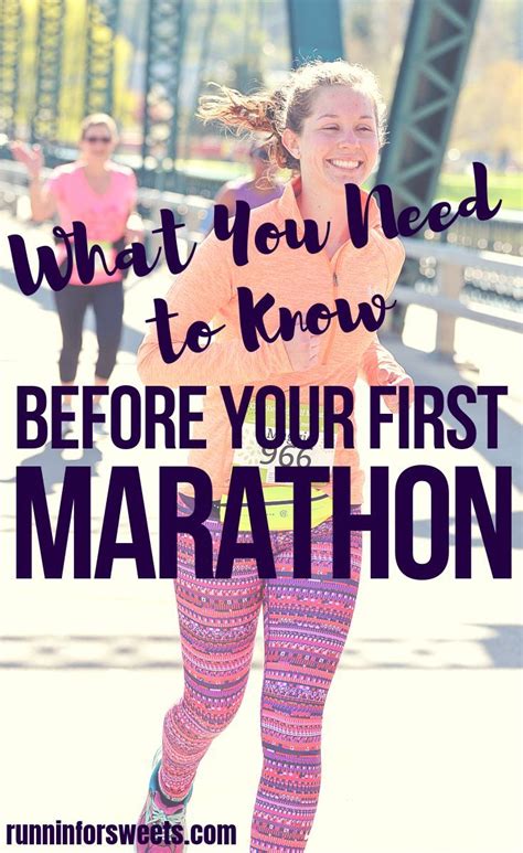 9 Things To Know Before Training For A Marathon Runnin For Sweets