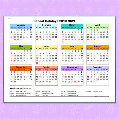 Vacation Calendar 2022 Example Calendar Printable