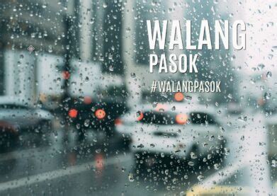 Walangpasok Class Suspensions For September Friday Out Of