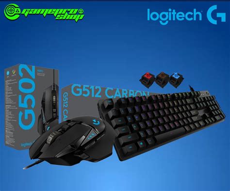 Enjoy Exclusive Logitech G502 Mouse G512 Keyboard Gaming Bundle At