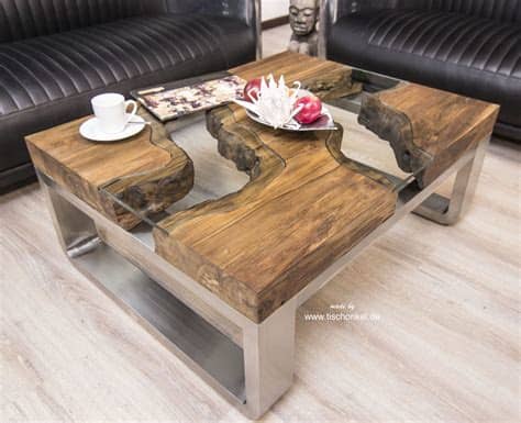 Ewiger begleiter, täglich in gebrauch und trotzdem wird es häufig nicht wahrgenommen. Couchtisch aus Holz 100x80 cm "Wild Landscape" - Der ...
