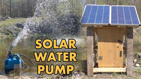 Two Simple Solar Powered Irrigation Systems We Use For Our Off Grid