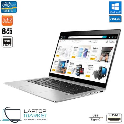 Hp Elitebook X360 1030 G4 Intel I5 8gb Ram 256gb Ssd Fhd Touch