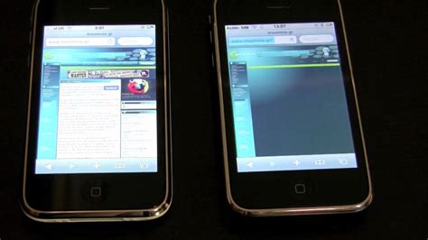 Iphone 3gs Vs Iphone 3g Speed Youtube