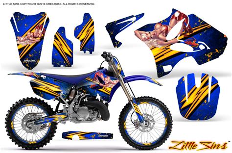 View online or download yamaha yz250f 2004 owner's service manual. Yamaha YZ125 YZ250 2 Stroke 2002-2014 Graphics Kit