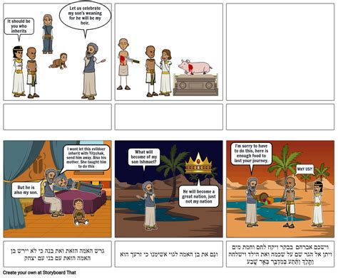 The Story Of Hagar And Ishmael Storyboard By 4fe57a7d