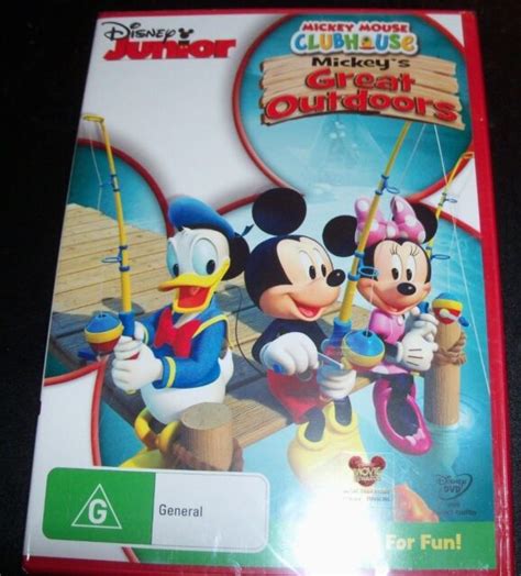 Mickey Mouse Clubhouse Mickeys Great Outdoors Disney Jr Aust Reg 4