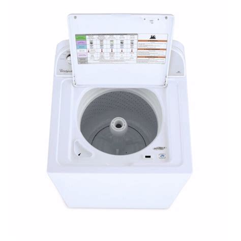 whirlpool 3 cu ft high efficiency top load washer white in the top load washers department at