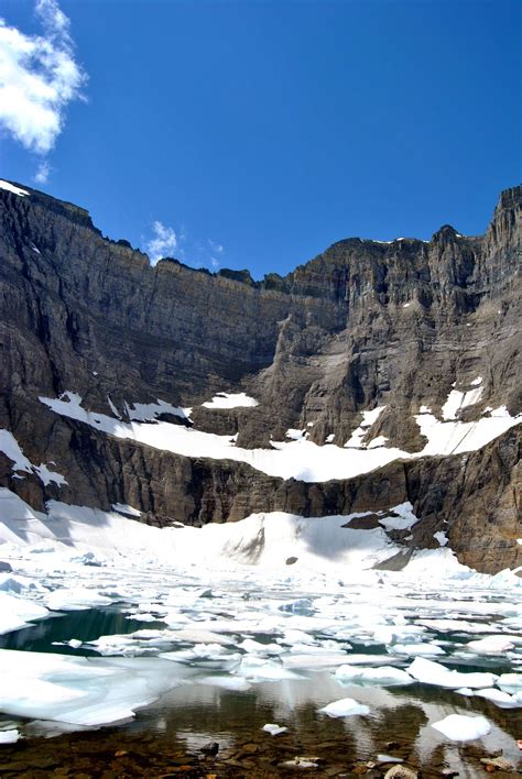 Iceberg Lake Glacier National Park Rhiking
