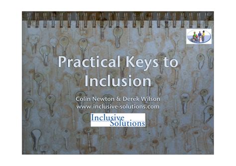 Keys To Inclusion Teaching Resources