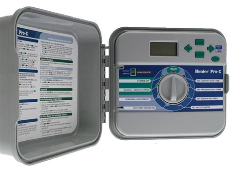 You may use the or button to select the amount of time for a station to water. Hunter Pro-C 3 Station Controller with Internal ...
