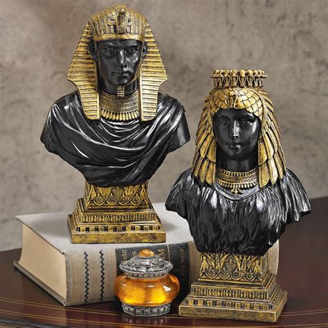Egyptian Royalty 2 Piece King Rameses Ii And Queen