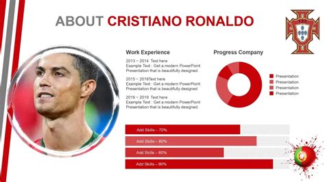 Plantillas Powerpoint De Cristiano Ronaldo Temas Ppt Y Canva
