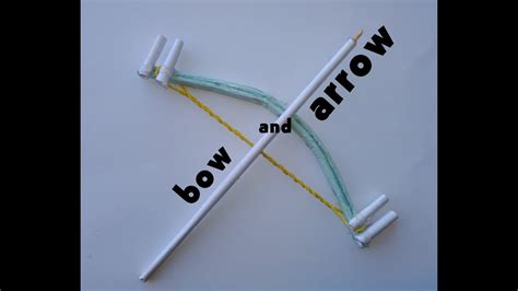 How To Make A Paper Origami Bow And Arrow