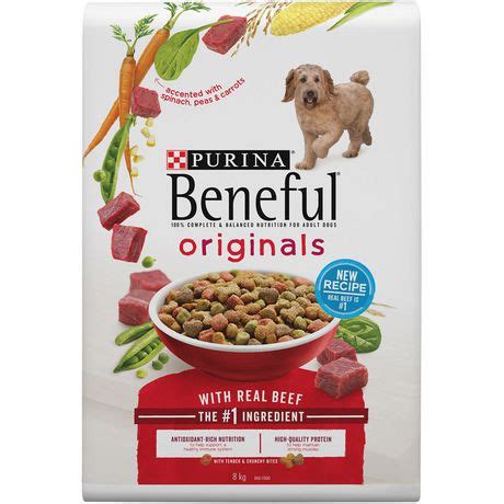 It contains all of the ingredients necessary for a happy healthy dog and based the review was published as it's written by reviewer in december, 2009. Purina® Beneful® Original with Beef Dog Food | Walmart Canada