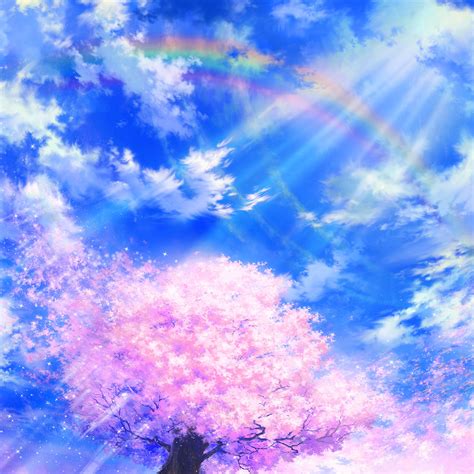 Purple Anime Sky Wallpapers Top Nh Ng H Nh Nh P