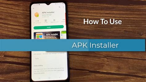 How To Use Apk Installer Youtube