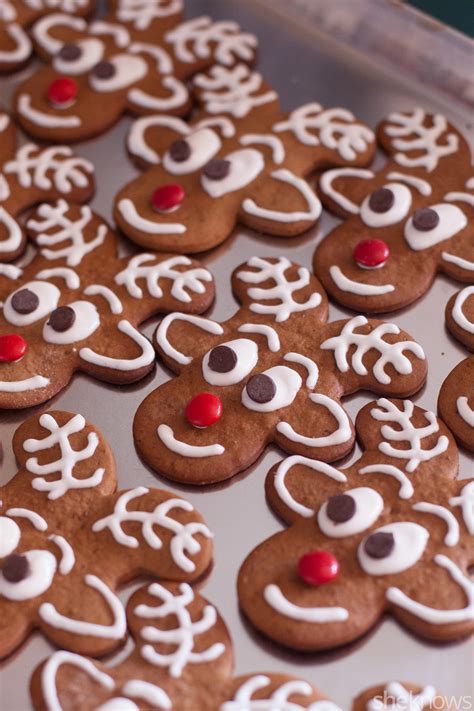 Reindeer gingerbread cookies from gingerbread men from eatingrichly.com. Gingerbread reindeer cookies are a cute new take on a ...