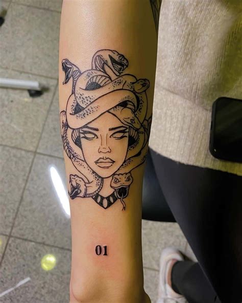 Other Medusa Tattoo Designs 4 Red Ink Tattoos Head Tattoos Dope