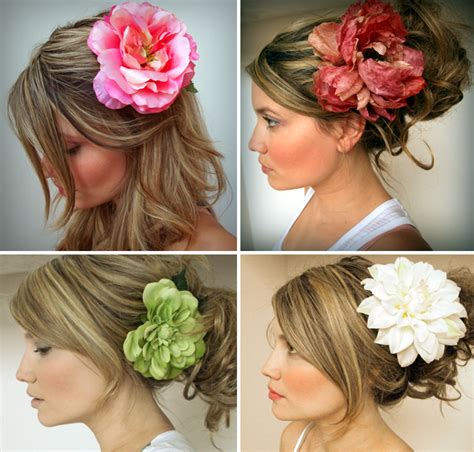 Hair Cuts Styles Interesting Hawaiian Flower Hairstyles