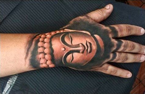 Cool Calm Buddha Tattoo Mens Hands Tattoosleeves Click To See More
