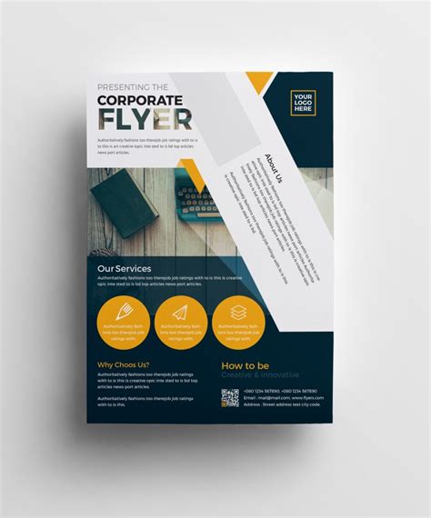 Plutus Professional Corporate Flyer Template Graphic Prime Graphic