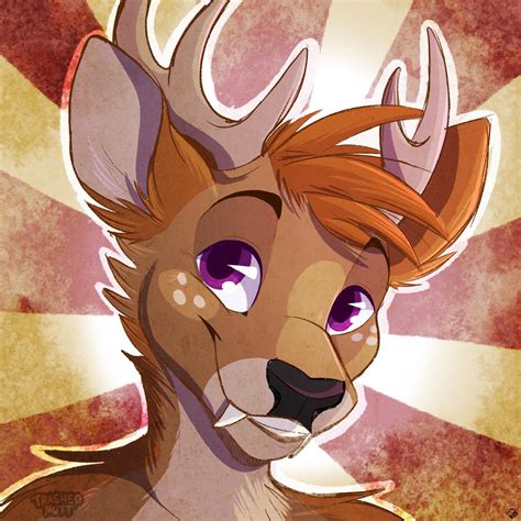 Deer 🦌 Art By Me Trashedmutt On Twitter Rfurry