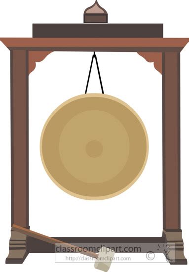 Gong Vector Clip Art Clip Art Vector Gong Clip Art Library