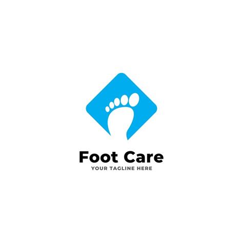 Premium Vector Foot Care Logo Design Template With Modern Creative