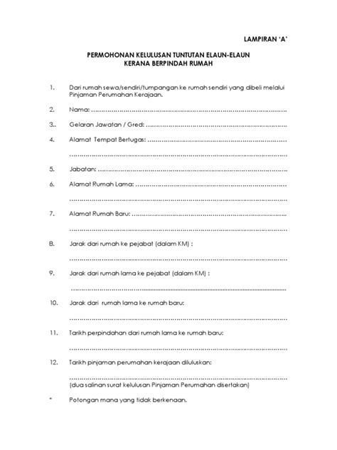 Check spelling or type a new query. Borang Tuntutan Pindah A