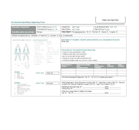 First Aid Incident Report Form Template 5