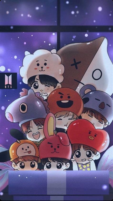 100 Bt21 Cute Wallpaper To Bring Your Favorite Bt21 Characters To Your