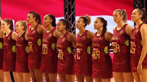Roses Confirm Quad Series Squad Netball Rookie Me Central