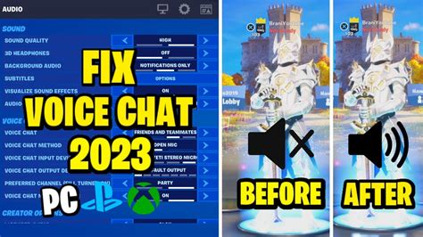How To Fix Fortnite Game Chat Audio In 2024 Voice Chat Not Working